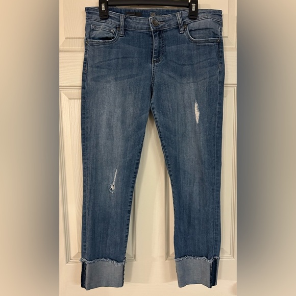 Kut From The Kloth Boyfriend Jeans Style # SP197MA1 Size 8 - Picture 1 of 10